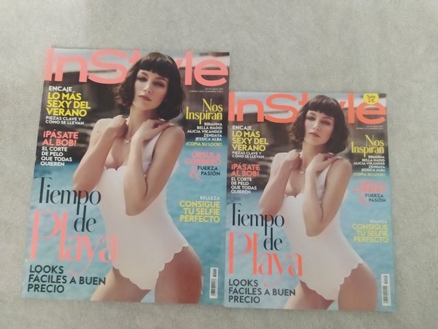 2 revistas instyle de Úrsula Corbero