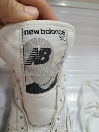 New Balance 550 bianche uomo