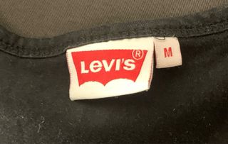 Camiseta Levi's Negra Talla M