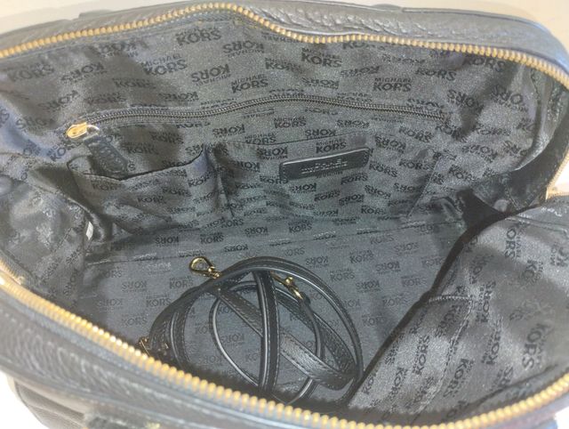 Bolso de piel Michael Kors Negro