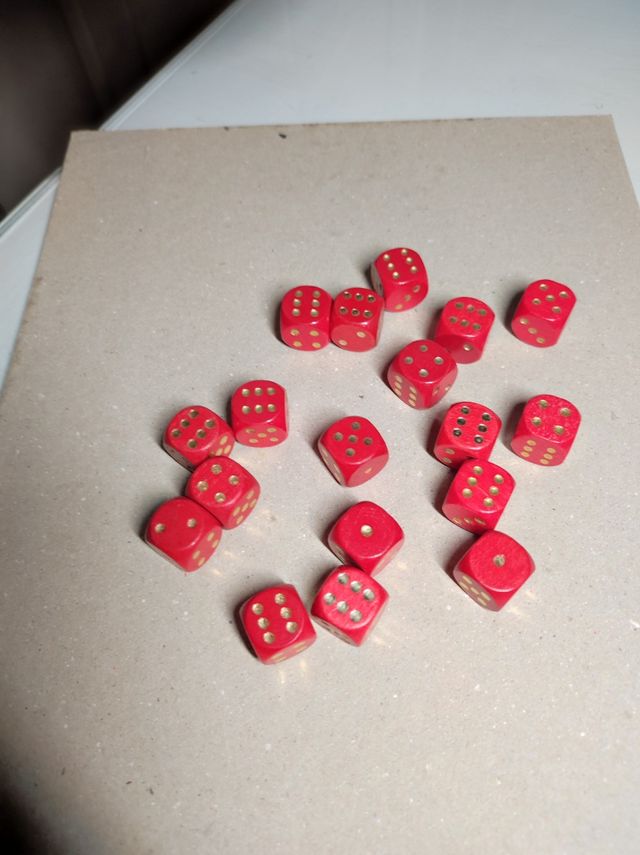 Dados movimiento HeroQuest originales 