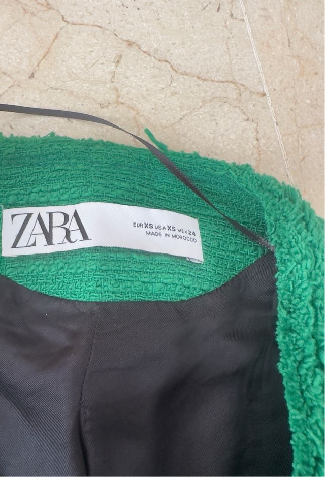Giacca verde Zara - Taglia S