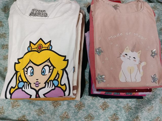 Lote de 14 Camisetas Niña