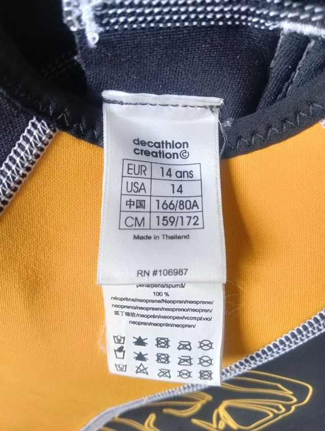 Muta da bambino Tribord taglia 14