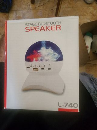 Altavoz Bluetooth LED L-740