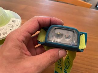 Linterna frontal OnNight. tres posiciones. 