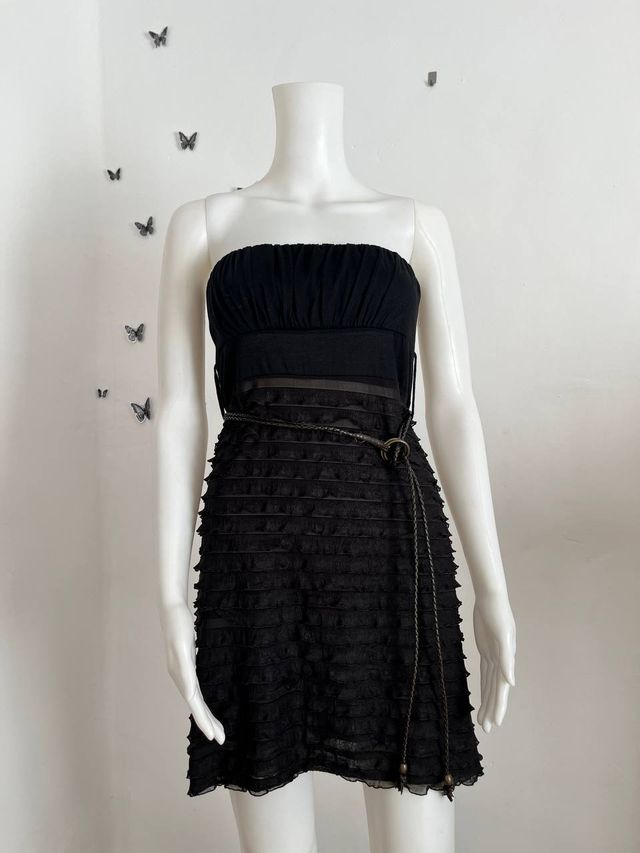 Vestido negro fiesta - Talla XL