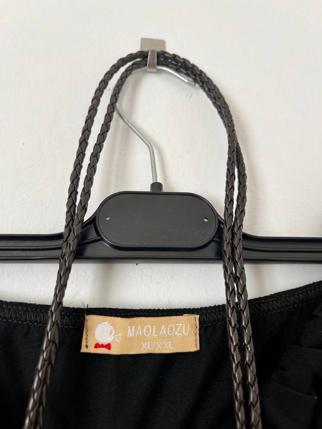 Vestido negro fiesta - Talla XL