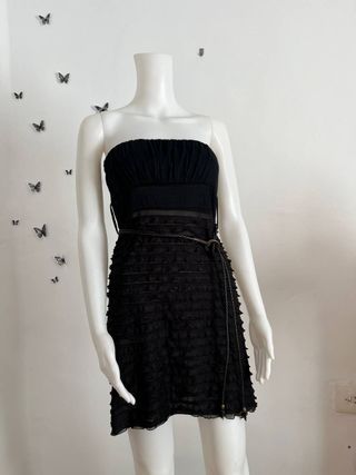 Vestido negro fiesta - Talla XL