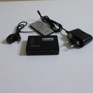 Switch HDMI 5 en 1 con Control ST01  5 in 1 out
