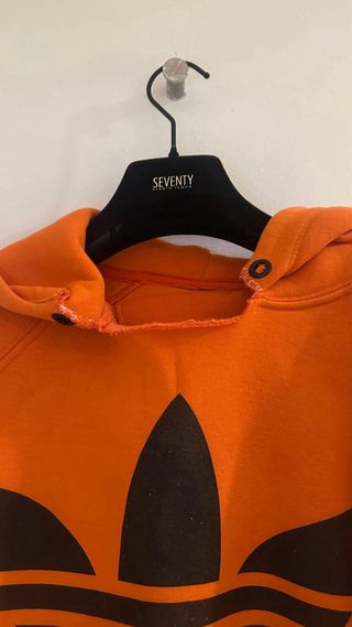  sudadera Adidas naranja super cozy