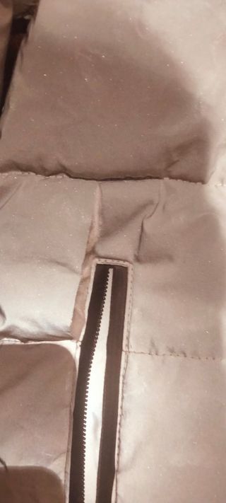 Chaqueta acolchada niño | Negro-Plata talla 10 