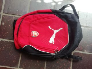 Mochila Puma Arsenal - Roja y Negra