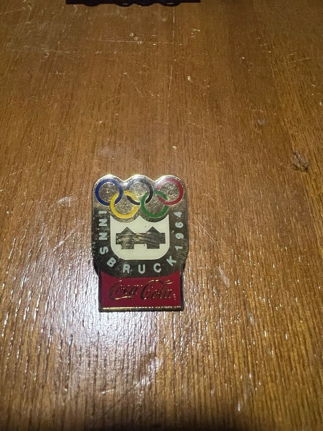 Pin Coca-Cola JJOO Innsbruck 1964