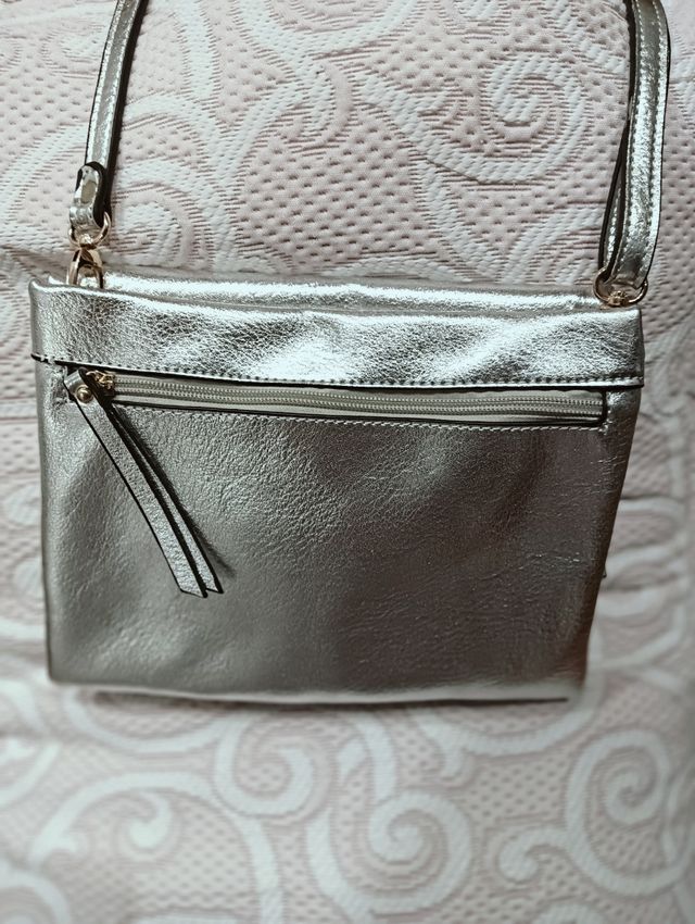 Bolso bandolera Robert Pietri plata