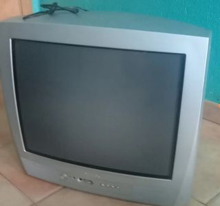 TV CRT 21" Gris plata