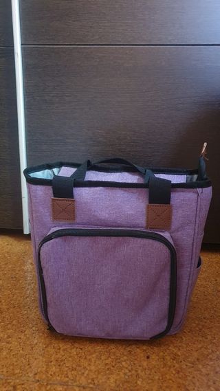 Bolsa manualidades - Morada