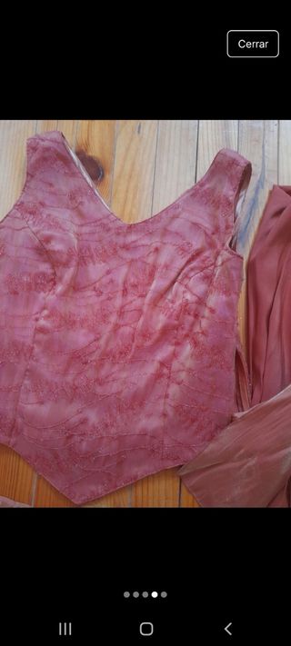 Conjunto fiesta rojo-rosa XL (46)