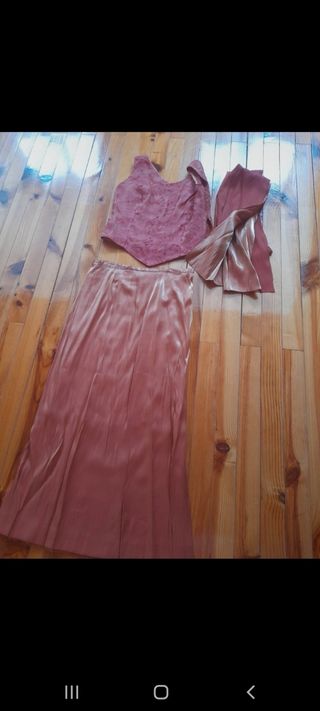 Conjunto fiesta rojo-rosa XL (46)