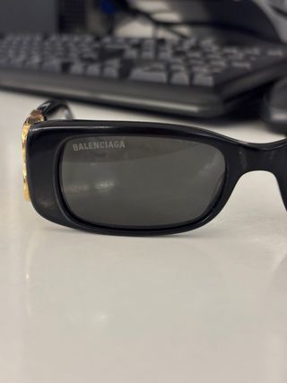 Gafas Balenciaga - Negras y Doradas