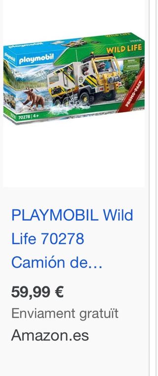 Camión Playmobil Aventura