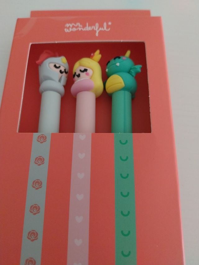 Boligrafos borrables Mr. Wonderful