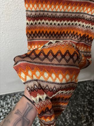 Vestido largo estampado boho chic