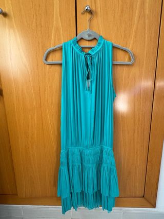 Nuevo vestido turquoise Current Air Los Angeles, M