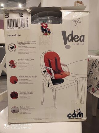 Seggiolone CAM Rialzo Sedia