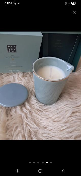 Dos velas de masaje RItuals Sleep.