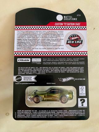 Hot Wheels Datsun 240Z - Red Line