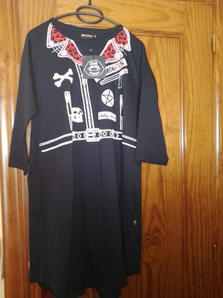 Dark Sheeps talla 42-44 vestido Biker Dark