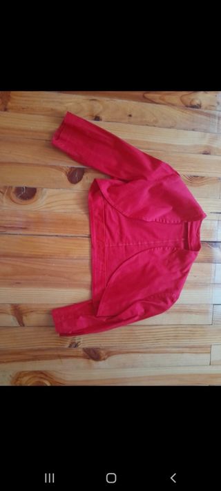 Chaqueta roja fiesta - Talla 44
