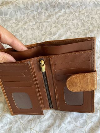 Cartera marrón
