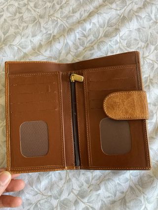 Cartera marrón