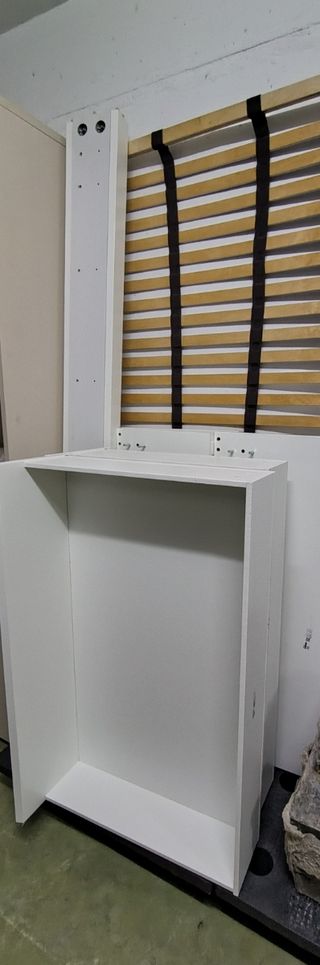 Cama Malm blanca 90x200 de Ikea + colchón 