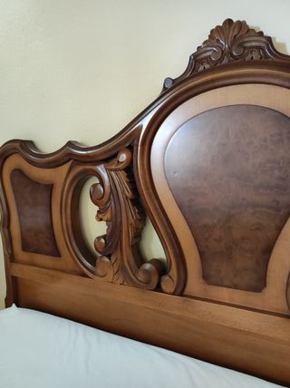 Cama madera maciza cerezo