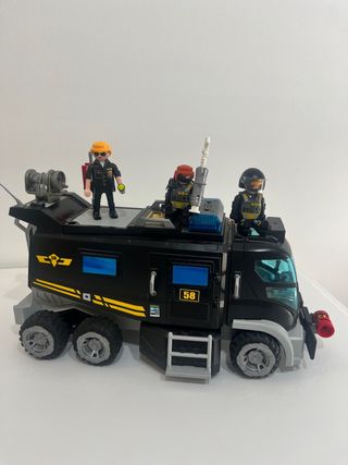 Furgón Playmobil policía