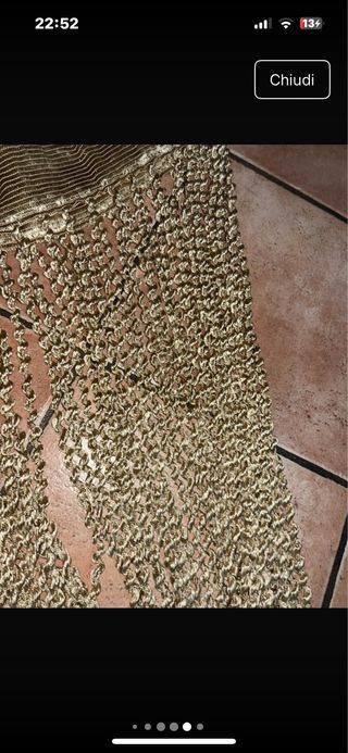 Tenda oro tessuto - Decorazione casa