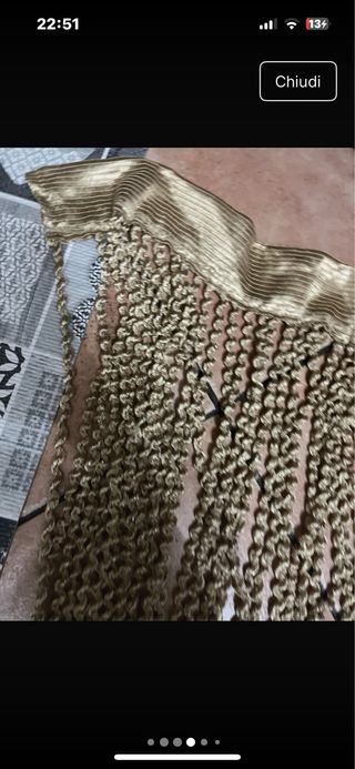 Tenda oro tessuto - Decorazione casa