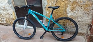 Bicicleta Btwin MTB 26" turquesa