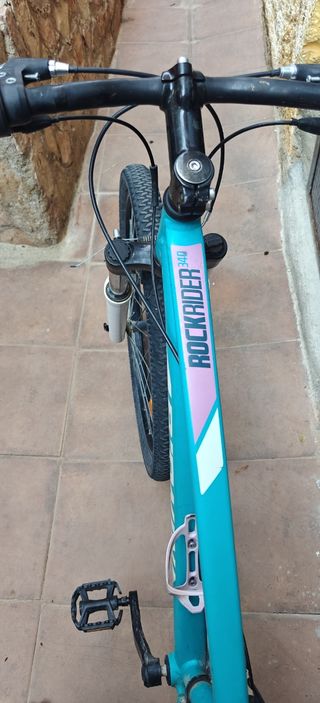 Bicicleta Btwin MTB 26" turquesa