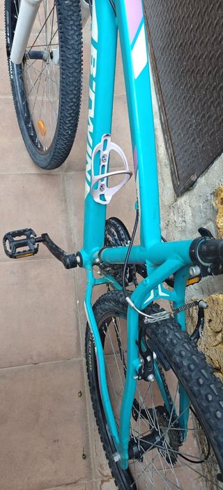 Bicicleta Btwin MTB 26" turquesa