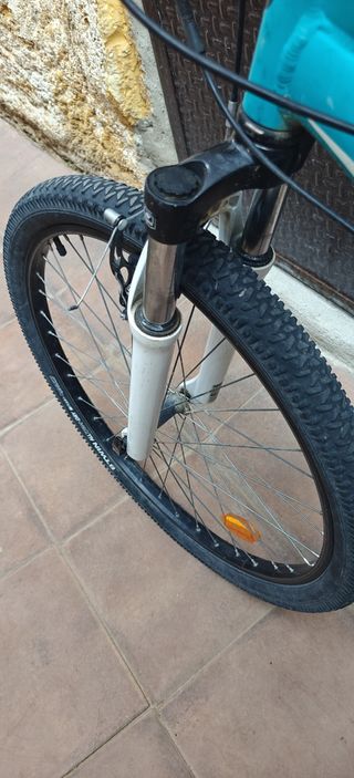 Bicicleta Btwin MTB 26" turquesa