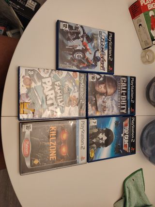 5 Juegos PS2 (PlayStation 2)