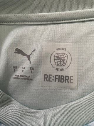 Camiseta Puma AC Milán - Gris/Roja