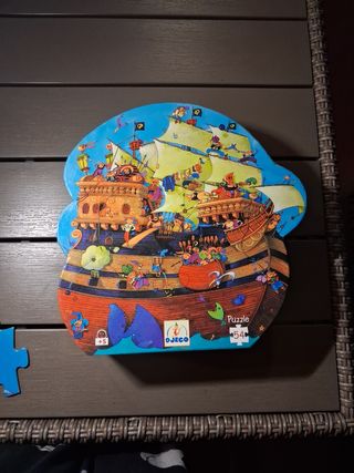 Puzzle Piratas Djeco 54 piezas