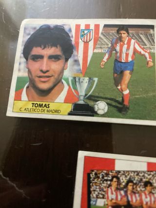 Cromos Atlético Madrid 87-88