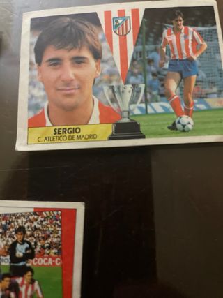 Cromos Atlético Madrid 87-88