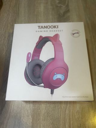 Auriculares Tanooki Gaming - Rosa